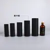 Frasco gotero Aceite esencial Tubo de papel Cosméticos Empaque Kraft Hoja de té Lata de papel anticaída Cilindro de almacenamiento Personalización de lotes pequeños