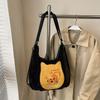 Bolso de viaje de gran capacidad para otoño e invierno, mochila de estilo universitario para mujer, bolso de hombro informal combinable, 2024