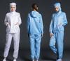 Ropa con capucha antiestática, ropa de taller libre de polvo, ropa limpia, ropa protectora a prueba de polvo, traje para fábricas farmacéuticas, ropa de trabajo alimentaria