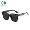Óculos de sol Dejiao 7850 novo 2020 cabeça de macaco feminino armação camuflada óculos de sol de moda óculos de sol masculinos da moda