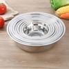 Tazón para sopa multiusos de acero inoxidable al por mayor, fregadero para cocina doméstica comercial, tazón para sopa grueso de acero inoxidable 304