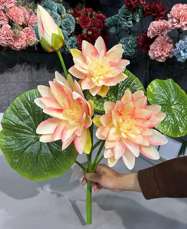 3花1蕾富贵荷花- -淡粉.jpg