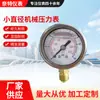 Manómetro Mecánico de Presión de Pequeño Diámetro 40 mm Sin Caracteres Chinos Resistente a Golpes Relleno de Aceite Manómetro Vertical Suministro del Fabricante