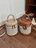 Bolso tipo cubo tote minimalista y de moda transfronterizo para mujer, nuevo bolso de hombro casual de moda para el día a día 2026