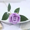 Atacado do Fabricante Rosa de Veludo Única Decoração de Casa Flor Dia dos Namorados Rosa de Simulação Flor Guia de Estrada de Casamento Arranjo de Flores