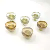 Manijas de Cajón de Cristal y Latón Simples y Lujosas para Habitación Infantil, Manijas de Puerta de Gabinete, Gabinete de Vino, Armario