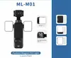 Luz de Preenchimento Magnética para Dji Pocket 4, Kit de Luz Dupla de Preenchimento para Filmagem com Câmera Pocket 4