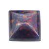 Huagang Gem Square Sintético Sintético Tesoro Australiano Piedra Suelta OPALO Cuadrado Princesa Base Plana Cara Lisa Piedra OPALO FH22
