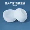 Juguetes de Comida Blancos de Plástico Simulados Miniatura para Casa de Muñecas Casa de Juego DIY Juguetes de Comida Simulada Mini Tazón Pequeño Juguetes de Cocina