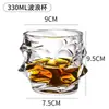 Copos de uísque, vidro de cristal, estilo europeu, copos de cerveja espessados, copos de água, acessórios para bebidas de bar atacado, e-commerce transfronteiriço.