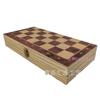 Caja de Pino Personalizada para Ajedrez y Cartas Caja de Embalaje de Madera Set Embalaje para Regalo Tapa Abatible Hebilla Metálica Caja de Madera