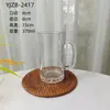 Taza de Cerveza Comercial de Gran Capacidad Cintura Delgada Vidrio de Cristal Taza de Cerveza Artesanal de Trigo Taza de Cerveza de Barril Espesa para el Hogar