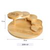 Celebridad de internet especial barbacoa madera plato escalera escalonada estilo japonés de 12 capas plato creativo vajilla restaurante olla caliente