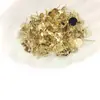 Postes para Pendientes Chapados en Plata con Chapado de Oro de 14K que Conservan el Color, Bases para Pendientes, Materiales para Pendientes Hechos a Mano DIY, Pines de Espalda Plana