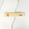 Régua de acrílico transparente 15cm30cm régua material para impressão amostra de régua escala de estudante terno de marca