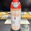 Nova Caneca Térmica Owala Freesip Transfronteiriça com Alto Valor Estético, Copo Térmico com Tampa de Pressão, Copo de Água com Canudo para Uso Externo