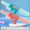 Venta Caliente Transfronteriza Juguete de Pistola de Agua para Bebé Tipo Arrastre Presurizada Gran Capacidad de Almacenamiento de Agua Juego de Agua Disparo de Largo Alcance