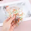 Bolsa de empaque para repostería multiestilo bolsa sellada a máquina para galletas crujientes de copo de nieve bolsa autosellante bolsa autoadhesiva para dulces almacenamiento de joyas