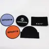Velcro de nylon prensado na borda, TPU cortado em matriz, punhos de jaqueta, bonés de beisebol, etiquetas de mochila, letras em relevo e impressas com epóxi