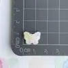 Mini Accesorios de Resina de Oso y Conejo de Dibujos Animados con Color Gradiente Flores Brillo Fino Transparente Accesorios de Pegamento Crema Pasador Materiales para Gomas de Pelo