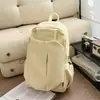 Mochila transfronteriza para chicas de secundaria, diseño elegante y minimalista, color liso, adecuada para estudiantes universitarios, mochila de moda para estudiantes de preparatoria