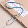 Joyería de estilo étnico hecha a mano, colgante de Buda Yu Pei, cuerda de ágata y jade, cadena de suéter para hombres y mujeres, cuerda para el cuello al por mayor