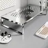 Soporte de radiator ajustable en altura para portátil de escritorio, parrilla para barbacoa, soporte portátil plegable, soporte vertical suspendido