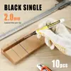 Marcador de Cabeza Larga de 30 mm para Decoración, Marcador Especial para Carpintería, Marcador de Cabeza Larga para Agujeros Profundos, Bolígrafo a Base de Aceite, Listo para la Venta
