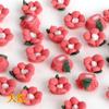 Acessórios de Joias DIY Transfronteiriços Flor de Cerâmica de Cinco Pétalas 10mm Flor de Cerâmica para Nail Art Acessórios de Beleza para Celular Atacado
