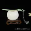 Estilo Nacional Madeira Elegante Grampo de Cabelo Estilo Antigo Grampo de Cabelo Hanfu Jardim de Osmanthus Gardênia Flor de Ameixa Disco Borboleta Acessório de Cabeça Franja Lateral