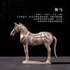 Adornos de Guerreros y Caballos de Terracota Museo de Xi'an Souvenirs Turísticos Estilo Chino Artesanías Especiales Regalos Para Enviar al Extranjero a Extranjeros