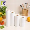 Atacado do Fabricante Sacola Plástica de Boca Plana Espessa Alimentos PE Conservação Fresca Rolo para Mercado Sacola Plástica Embossada Ponto a Ponto