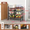 Novo Modelo Carrinho Doméstico Prateleira de Armazenamento de Legumes Estante de Cozinha de Chão Organizador de Legumes Multicamadas Venda por Atacado