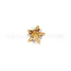 Aretes de Acero Inoxidable Estrella de Cinco Puntas Zirconia 5A, Piercings para Labio, Aretes para Cartílago Auricular Garra de Estrella, Acero de Titanio, Joyería Personalizada para Piercing, Cabezales de Repuesto