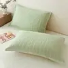 Nueva Colección Primavera Verano 2026 Algodón Puro Jacquard Vintage Rizo Toalla de Almohada Individual Pieza Única