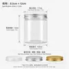 Frascos sellados transparentes de PET en stock, boca de 85 mm, frascos de almacenamiento a prueba de humedad para alimentos, frascos de plástico para almacenamiento de snacks y productos secos, frascos vacíos