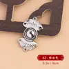 Hebilla Hanfu Botones Metálicos Cheongsam Botones Hechos en Song Hechos en Ming Hebilla Antigua Hebilla Dorada Plateada Botones de Cuello de Abrigo Antiguo