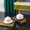 Restaurante de Hotel Club Shaxian Olla de cerámica china para guisar a prueba de agua guiso Bol para huevo al vapor Nido de pájaro con tapa Olla para guisar Buddha salta la pared