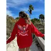 Sudadera con Capucha Transfronteriza con Fénix en la Espalda y Lema Temuwish Amazon