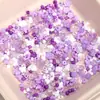 Cuentas Redondas Mixtas de Acrílico, Flores de Moño, Cuentas, Pulsera Hecha a Mano para DIY, Collar, Accesorios para Joyería, Paquete de Material