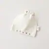Gorro Bebé Jingqi Estilo Primavera y Otoño 0 a 3 Meses Protector para Fontanela Otoño e Invierno Recién Nacido Sin Costuras Algodón Puro Gorro Fetal