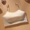 Roupa Íntima Infantil para Meninas Colete Infantil para Desenvolvimento Sutiã para Alunas com Bojo Top Tubo Respirável com Peito Envolto para Crianças Médias e Grandes