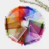 Sacos de Rede Atacado Sacos de Organza Cor Sólida Casamento Doce Sacos com Cordão Embalagem para Cosméticos Presentes Joias Sacos de Rede