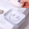 Smiley face soap box criativo banheiro sabonete rack vaso sanitário face soap box drenando suporte de sabão fabricantes