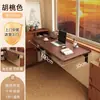 Escritorio Plegable para Apartamento Pequeño Integrado en la Pared Estilo Retro Chino Mesa Rectangular Habitación de Alquiler Nueva Mesa Plegable Mesa de Computadora