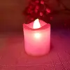 Lâmpada de vela eletrônica lâmpada de vela led lâmpada de vela criativa casamento aniversário Natal decoração de atmosfera festiva adereços de layout de local