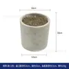Vaso de Papelão Flocado Simulado para Arranjo Floral e Decoração, Recipiente Simples DIY para Flores de Mesa para Estudantes, Recipiente Criativo Feito à Mão para Flores