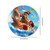 Nova Banner de Decoração de Festa de Aniversário Moana Mais Vendido Pratos de 7 Polegadas Pratos de 9 Polegadas Toalha de Mesa Descartável Suprimentos para Festa