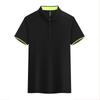 Overol polo de spandex de secado rápido con logotipo personalizado estampado para grupo, camiseta de manga corta con solapa, publicidad, camisa cultural, hecha a medida