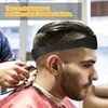 Plantilla de silicona para afeitar y guía para cortar el cabello en forma de arco familiar DIY Herramienta de barbero